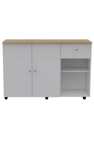 GC Neşe Mutfak Adası - Beyaz-150 Cm