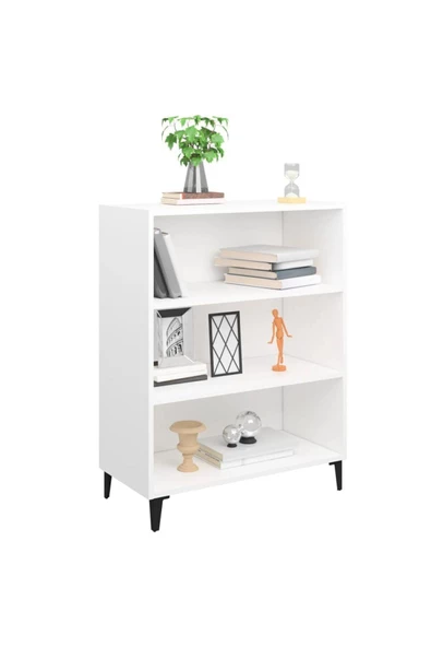 Tdesigno Akel Konsol - Komodin - Çok Amaçlı Dolap -Raf -Kitaplık - 3