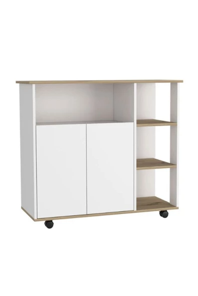 GC Şafak Mutfak Adası - Beyaz-120 Cm - Resim 4