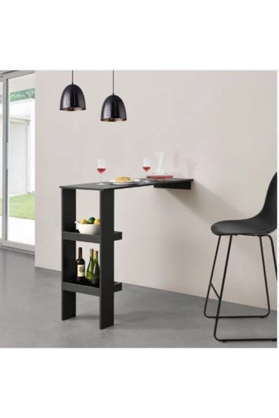 Tdesigno Ten Mutfak Adası Alt Modül 120 cm Antrasit - 1