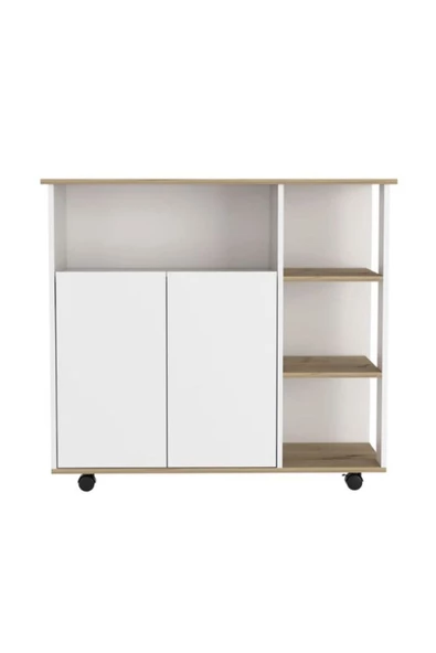 GC Şafak Mutfak Adası - Beyaz-120 Cm - Resim 3