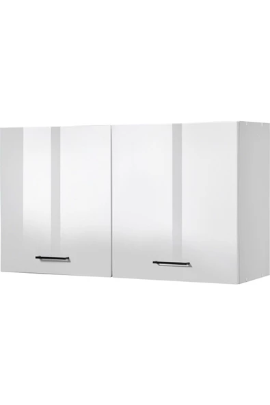 Tdesigno Ayaz Mutfak Üst Modül 100 cm Beyaz - 1