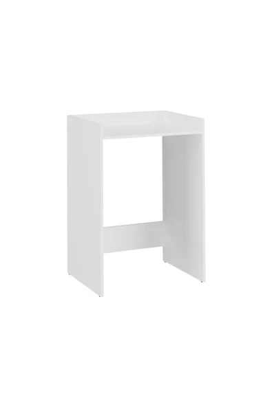 Tdesigno Ulya Banyo Dolabı-Çok Amaçlı-Çamaşır Makinesi Dolabı-Beyaz - 6