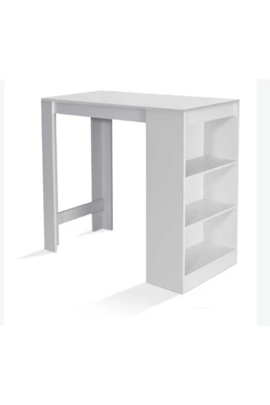 GC Yonca Mutfak Adası - Mutfak Masası-beyaz-120 Cm - 3