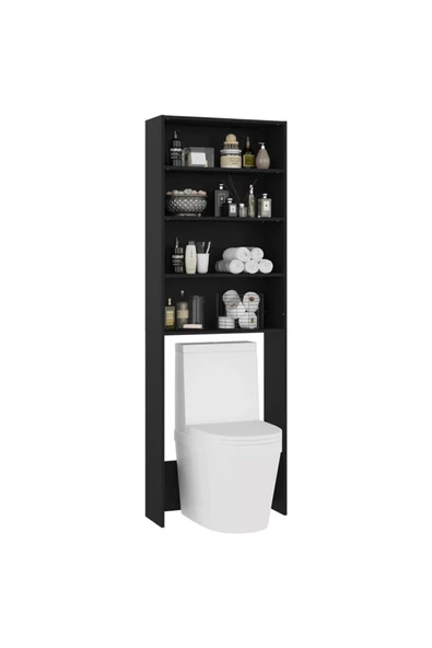 Tdesigno Pamir Banyo Dolabı-Çok Amaçlı-Çamaşır Makinesi Dolabı-Wc Üstü Dolap - 4