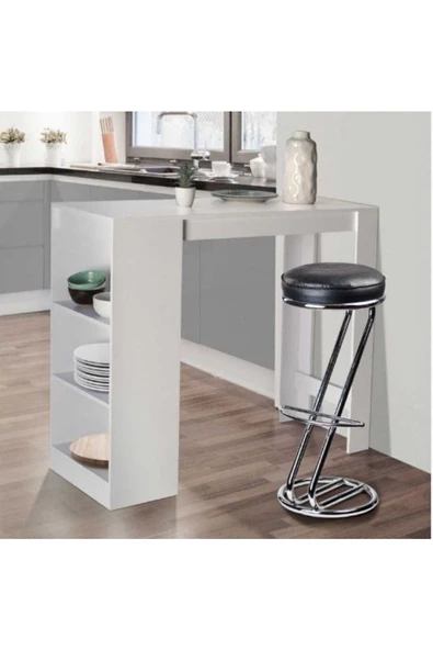 GC Yonca Mutfak Adası - Mutfak Masası-beyaz-120 Cm - 2