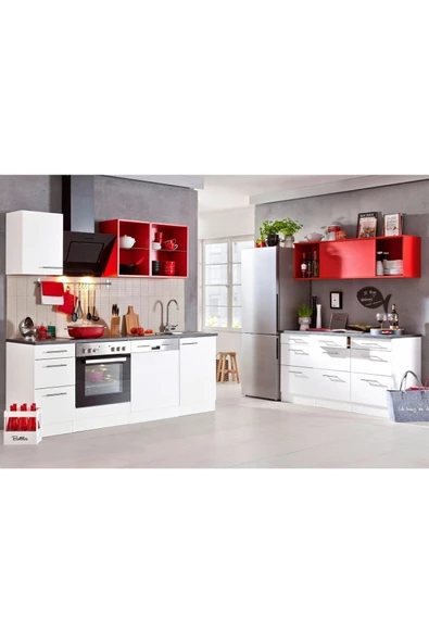 Tdesigno Anita Mutfak Çekmeceli Alt Modül 150 cm Beyaz Tezgah Dahil Td-ari-011 ürün görseli