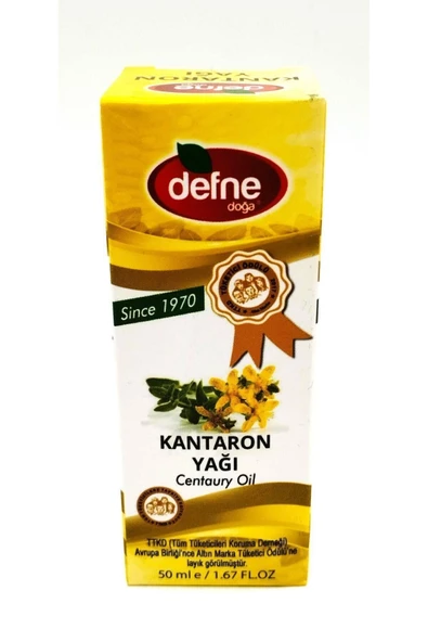 defne doğa %100 Doğal Kantaron Yağı 50 ml x 3 adet - 2
