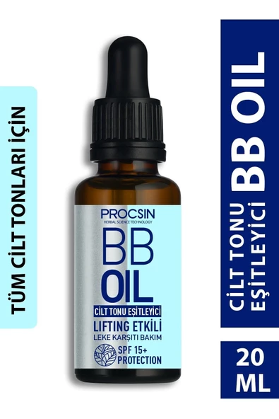 PROCSIN Herbal Science Anında Ton Eşitleme Lifting Etkili Bb Oil 20 ml - 8
