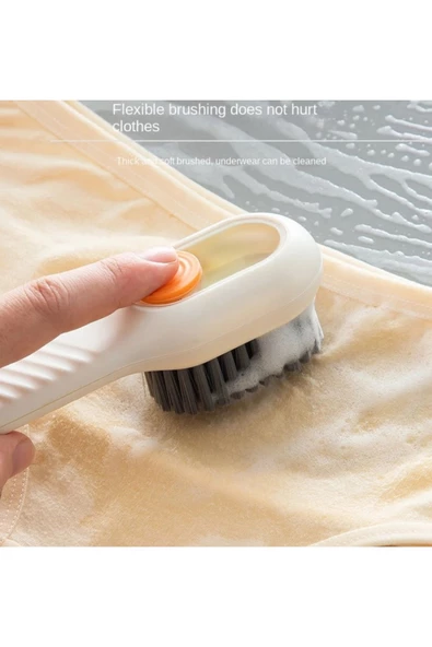 vet advice Çok Amaçlı Sabun Hazneli Temizleme Aparatı Mobilya Kumaş Ayakkabı Perde Koltuk Halı - 3