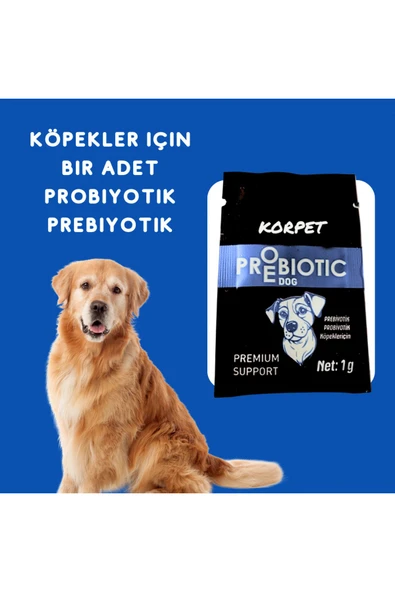 KorPet Köpek Probiyotik Prebiyotik 1 ADET 1gr ürün görseli 1