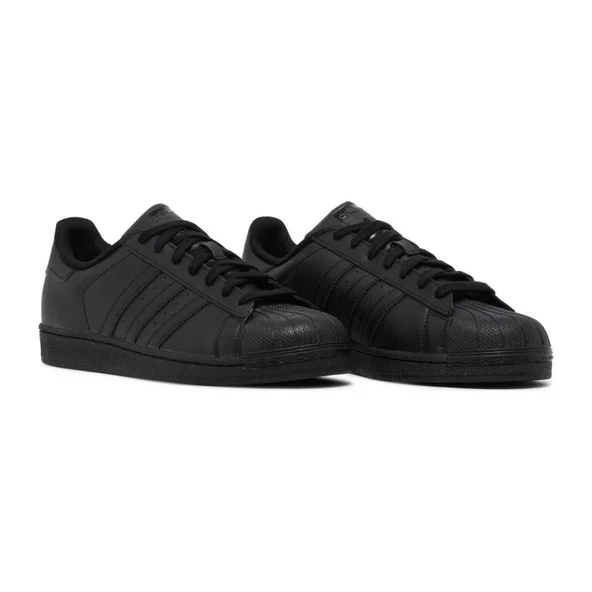 Adidas Superstar Triple Black - Resim 2