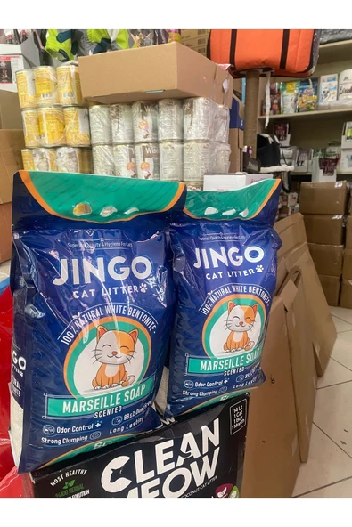 vet advice Jingo Kedi Tuvalet Kumu 2 adet 5 lt ürün görseli 1