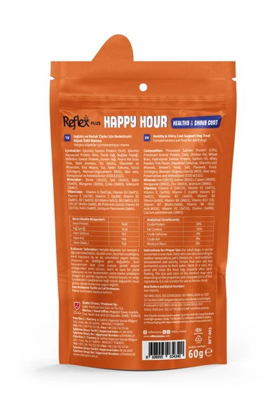 happy hour healty & shiny coat 60g köpek - 2