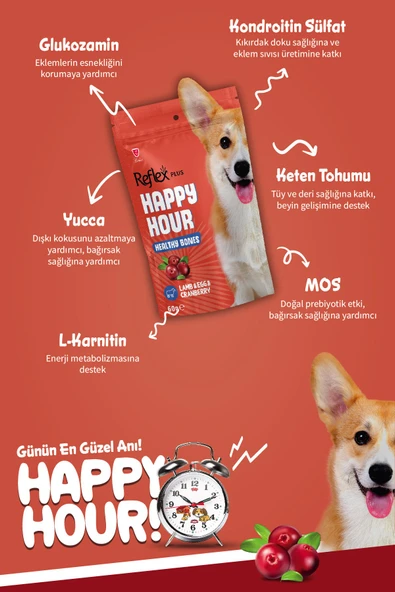 Reflex happy hour healty bones 60 gr köpek - 2