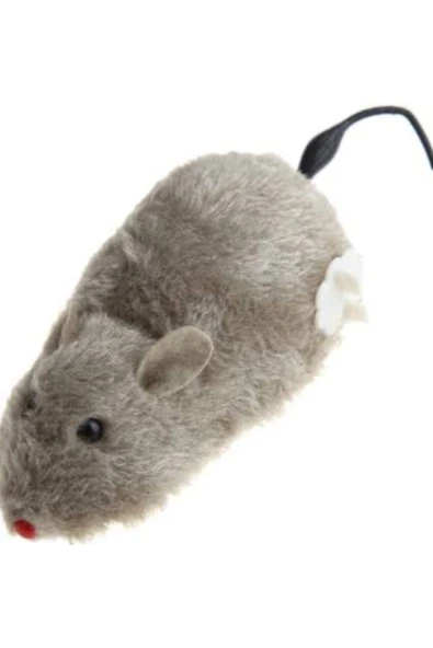 vet advice Kedi Kurmalı Fare Oyuncağı Gerçekçi Fare - Resim 3