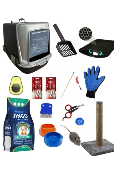 vet advice Kedi Bakım Başlangıç Seti 16 Parça A kalite ürün görseli 1