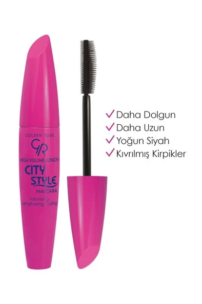 Golden Rose City Style Maskara 2li Set - 4