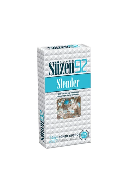 Süzen 92 Slender Filtreli Sigara Ağızlığı 144'lü