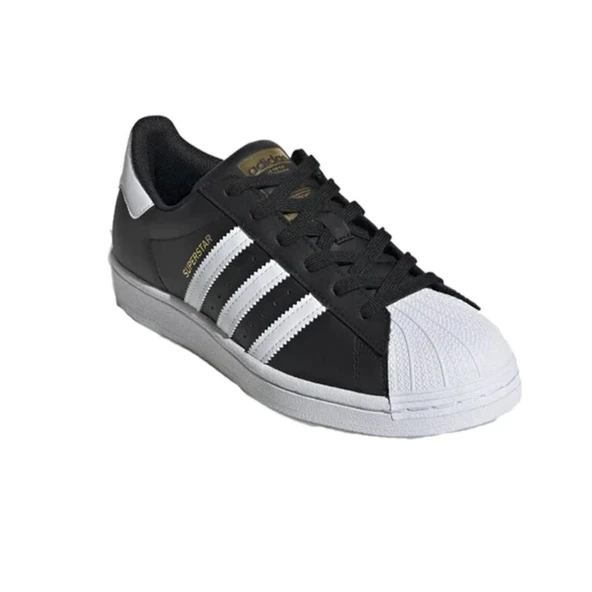 Adidas Superstar Core Black White - Resim 2