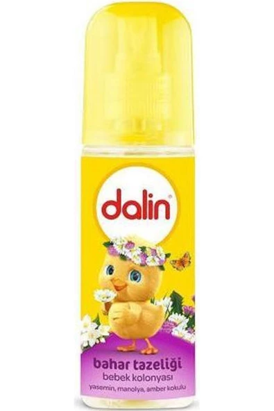 Dalin Bebek Kolonyası Sprey Bahar Tazeliği 100 ml