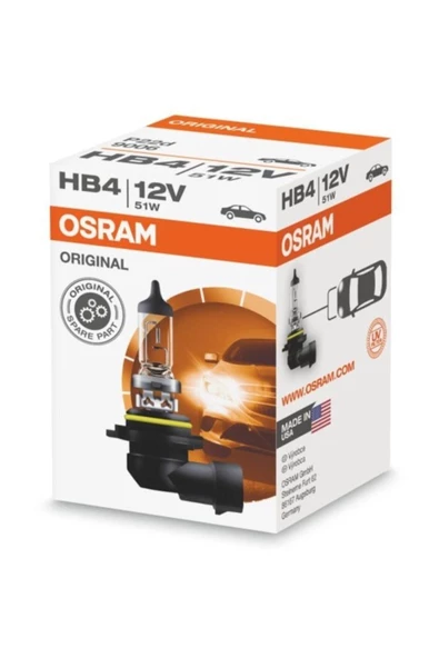 Osram Hb4 9006 12v Far Ampulü 51w (1 Adet)