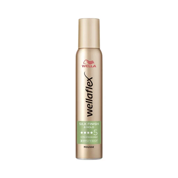 Wella Wellaflex Silk Finish and Hold Ultra Strong Hold Saç Köpüğü 200ml