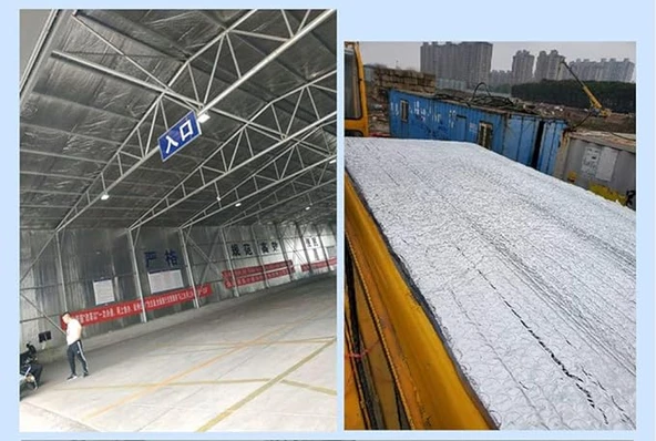 Çift Taraf Alüminyum Folyolu  3 mm Polietilen Isı Yalıtım Levhası  3mt - Resim 6