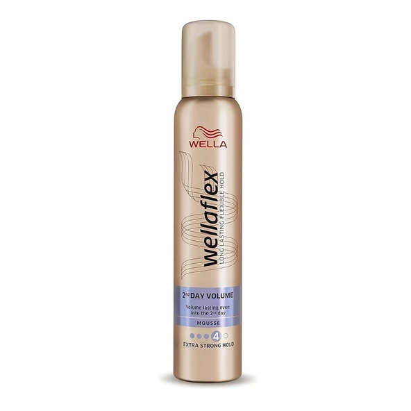 Wella Wellaflex 2nd Day Volume Extra Strong Hold Saç Köpüğü 200ml