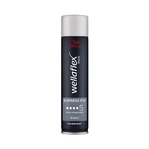 Wella Wellaflex Men Express Fix Ultra Strong Hold Saç Spreyi 250ml