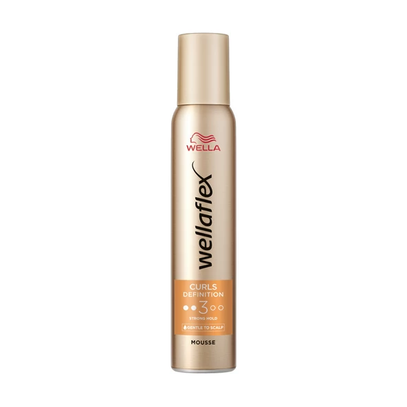 Wella Wellaflex Curls Definition Strong Hold Saç Köpüğü 200ml