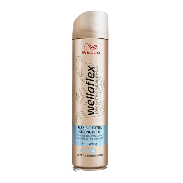 Wella Wellaflex Flexible Extra Strong Hold Saç Spreyi 250ml