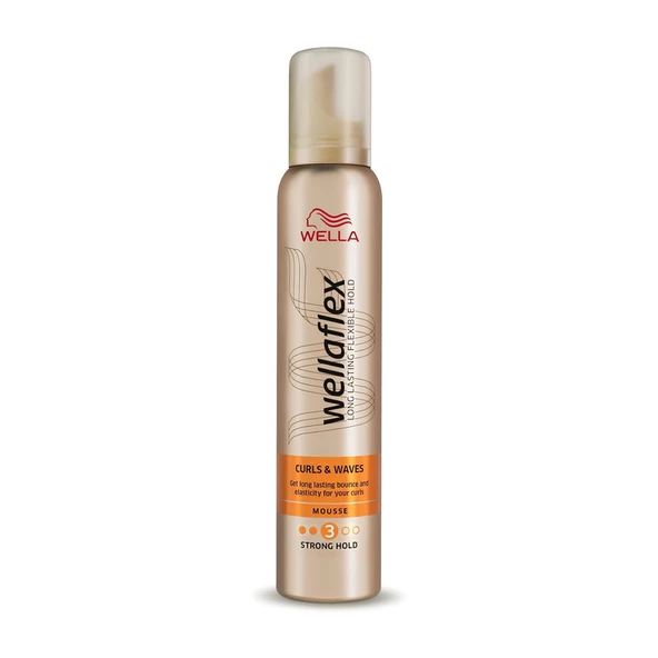 Wella Wellaflex Curls and Waves Strong Hold Saç Köpüğü 200ml