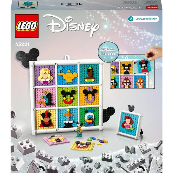 Lego Disney Classic Disney Animasyon İkonlarının 100 Yılı 43221 - 4