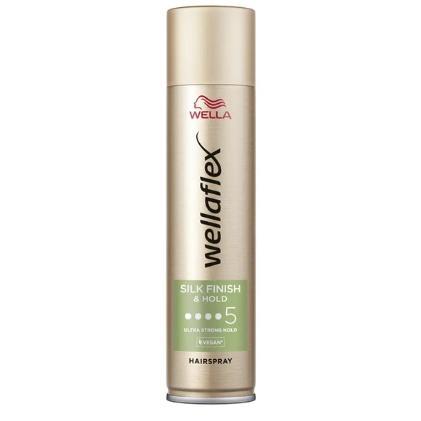 Wella Wellaflex Silk Finish and Hold Ultra Strong Hold Saç Spreyi 400ml