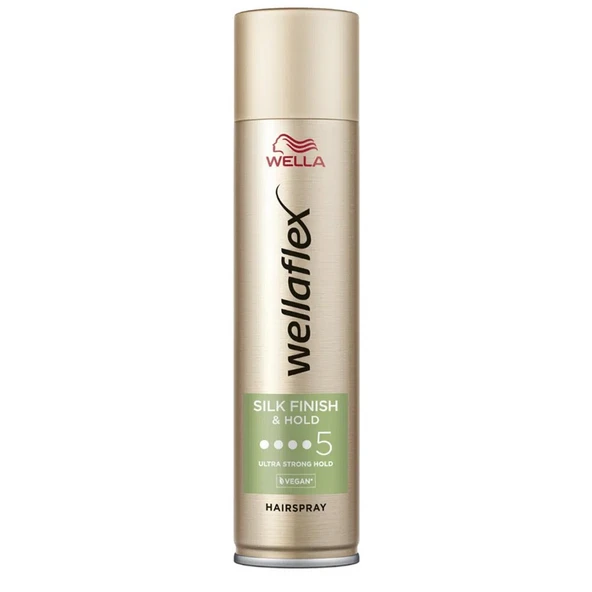 Wella Wellaflex Silk Finish and Hold Ultra Strong Hold Saç Spreyi 400ml