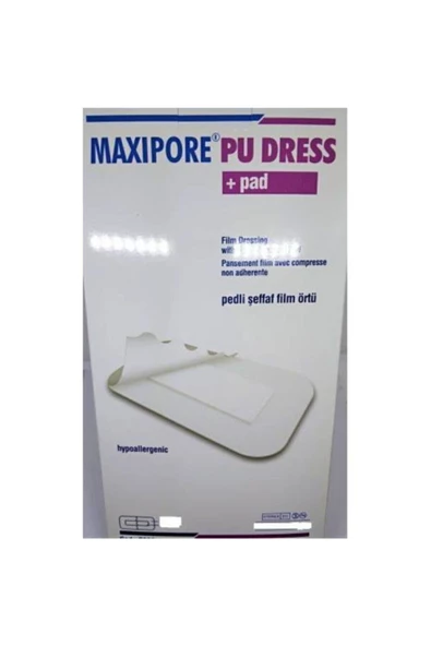 MAXİMA Maxipore Pedli 9x30 - Steril - Su Geçirmez - Yara Sargısı- Hipoalerjenik - 10 Adet - Resim 3
