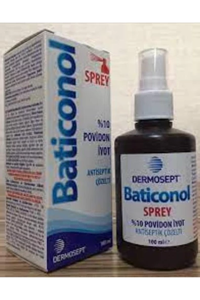 DERMOSEPT Baticonol Sprey 100ml ürün görseli