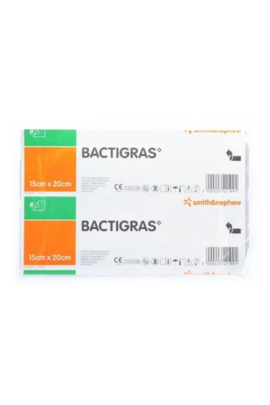 SMİTH & NEPHEW SMİTH&NEPHEW - BACTİGRAS 15CM X 20CM REF: 7461 - 3 ADET ürün görseli