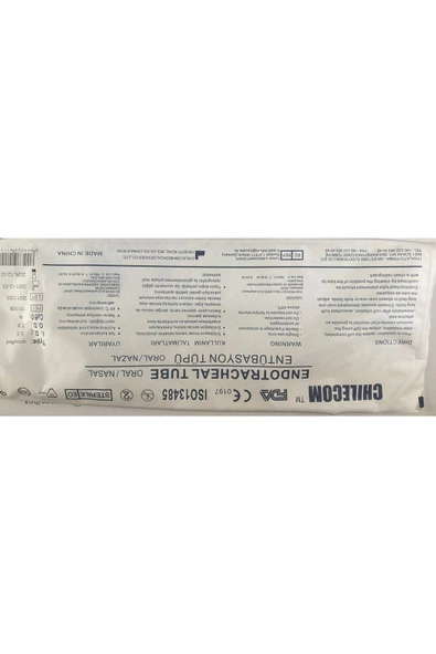 NEXTECH Chilecom Entübasyon Tüpü Kafsız No 5,5 mm-1 adet