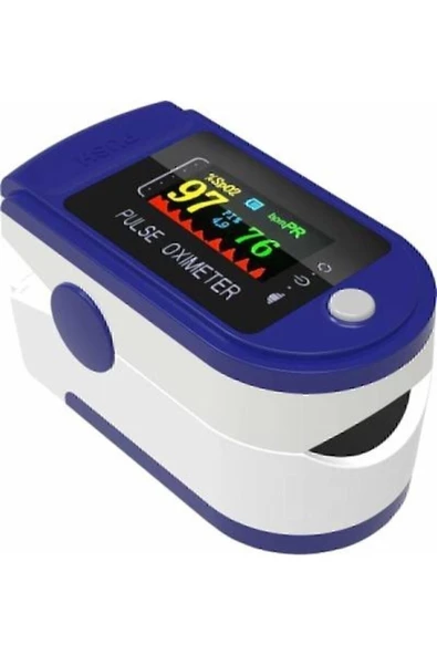 PULSE Parmak Tipi Oksimetre Kan Oksijen Nabız Ölçer Oximeter 6007 ürün görseli