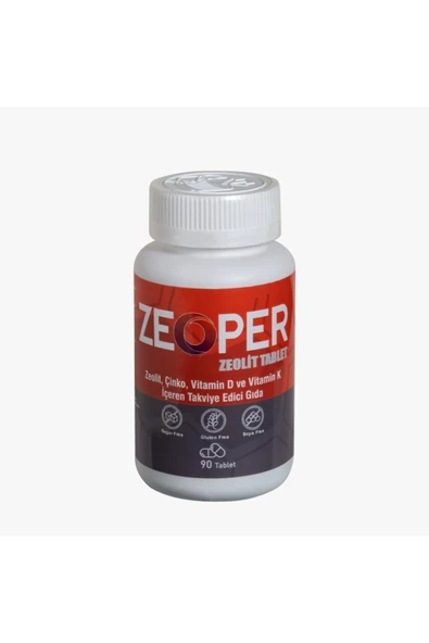 ZEOPER Zeolit, Çinko, Vitamin D Ve Vitamin K İçeren Takviye Edici Gıda - 2