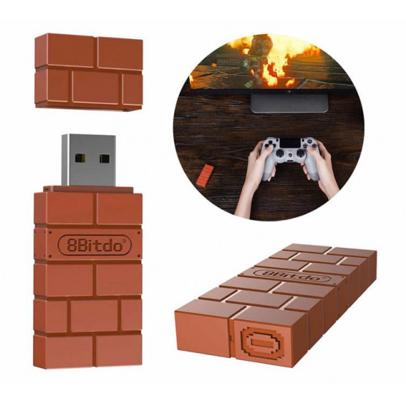 8BitDo USB Wireless Adapter Nintendo Switch PC Mac