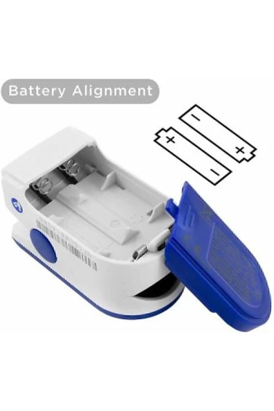 PULSE Parmak Tipi Oksimetre Kan Oksijen Nabız Ölçer Oximeter 6007 - Resim 2