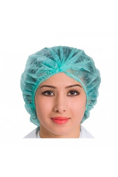 ARDSU Yeşil Tek Kullanımlık Bone 1000 Adet ürün görseli