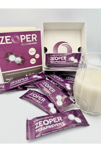 ZEOPER Zeolit gıda takviyesi-Zeoper- Tekli şaselerde - 4