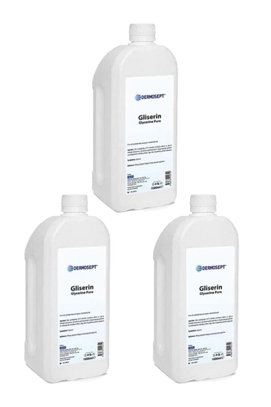 DERMOSEPT Gliserin 1000 ml 1 L 3 Adet
