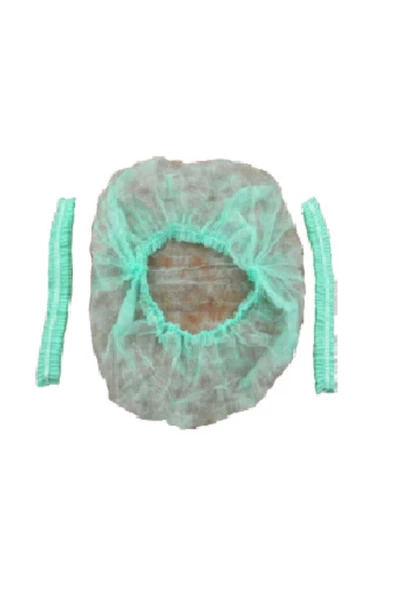 ARDSU Yeşil Tek Kullanımlık Bone 1000 Adet - Resim 2