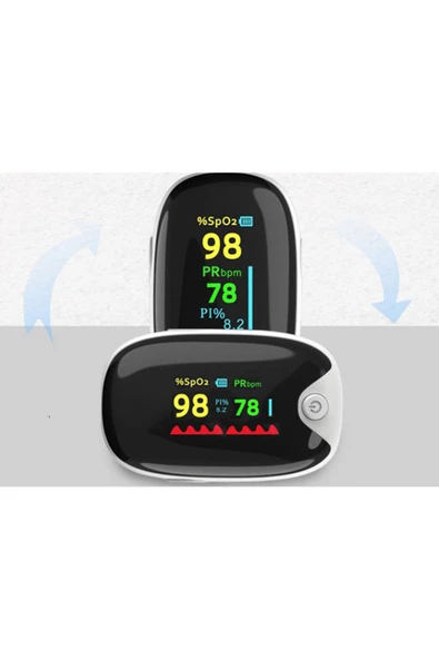 LİFE NET MEDİKAL Pulse oksimetre Parmak Tipi Oksimetre Oksijen Nabız Ölçer KE-6004 - Resim 5