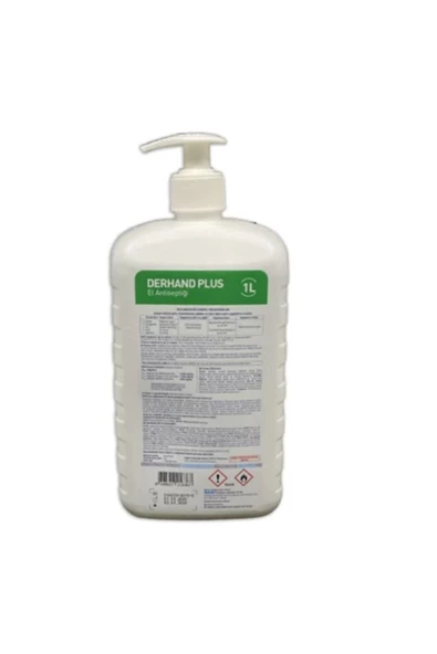 DEREN İLAÇ Derhand Plus El Dezenfektanı 1 Lt. Pompasız